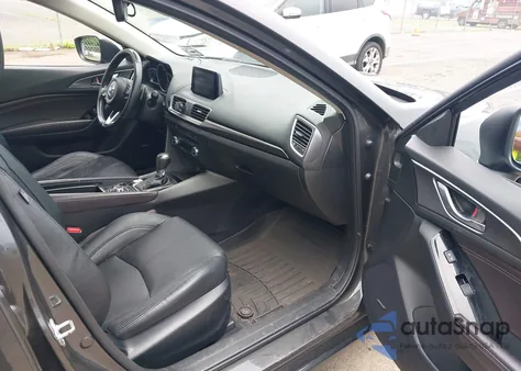 2017 Mazda Mazda3 Grand Touring from USA, damaged, VIN JM1BN1W32H1100124